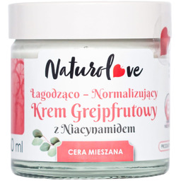 Naturolove Lekki Krem Grejpfrutowy z Niacynamidem, 60ml