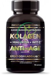 Kolagen Tabletki + Hialuron + Witamina C Anti-age,
