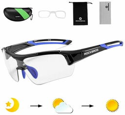 ROCKBROS Okulary sportowe przeciwsłoneczne z fotochromem i wkładką