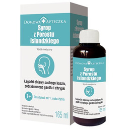 Syrop z Porostu Islandzkiego, 165 ml /Domowa Apteczka/
