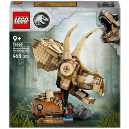 Klocki LEGO Jurassic World Szkielety dinozaurów: czaszka triceratopsa