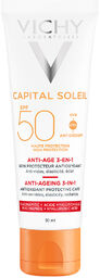 Vichy Capital Soleil, krem przeciwstarzeniowy do twarzy 3w1,