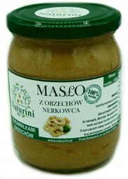 KREM Pasta z orzechów nerkowca 100% CRUNCHY 530g