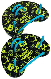 Mad wave finger paddles fun czarno/żółty