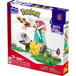 MEGA Klocki plastikowe Pokemon Wiejski wiatrak HKT21 Zyskaj