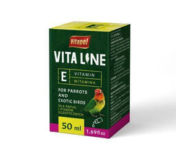 VITAPOL Witamina E dla ptaków egzotycznych 50ml