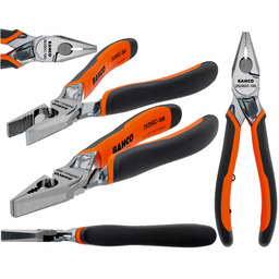 Bahco Kombinerki Szczypce chromowane 180 mm Design