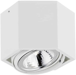 Oprawa sufitowa ESPRESSO 3302 nowoczesna biała 1xG9 -