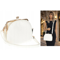 Torebka damska kuferek listonoszka na ramię modna torba