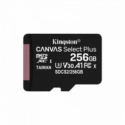 Kingston Karta pamięci microSD 256GB Canvas Select Plus