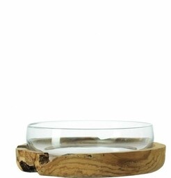 Leonardo Misa z drewnianą podstawą Terra 39cm