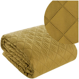 Narzuta Design Pikowana Alara3 Musztarda 220x240