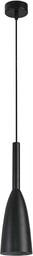 Lampa wisząca Solin wisząca 1xE27 czarna LP-181/1P BK