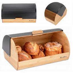 Chlebak Pojemnik Bambusowy Na Pieczywo Chleb Bułki Elitehoff