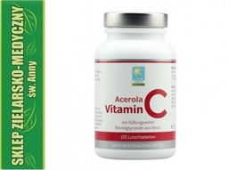 ACEROLA WITAMINA C 120 tabletek do ssania