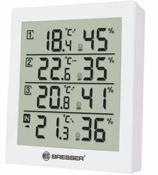 Stacja pomiaru temperatury i wilgotności TEMEO HYGRO QUADRO,