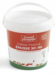 Śmietana 30% Creme Fraiche 1l - Grand Fermage