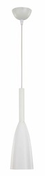Lampa wisząca Solin wisząca 1xE27 biała LP-181/1P WH