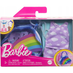2 x Barbie Fashion Zestaw Ubranek Dla Lalki