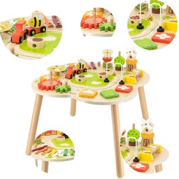 Viga Toys VIGA PolarB Stół Stolik Edukacyjny Aktywności