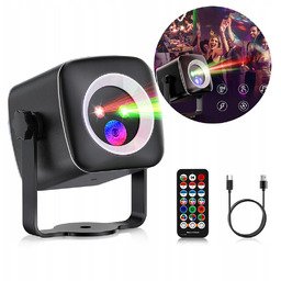 Kolorofon Rgb Reflektor Dyskotekowy Projektor Kula Disco 9