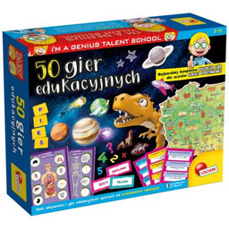 LISCIANI Gra edukacyjna I''m a genius 50 Gier