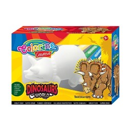 Zestaw kreatywny DINO Triceratops Colorino Kids 91374PTR