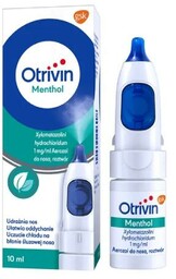 OTRIVIN MENTHOL Aerozol do nosa, 10ml
