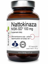 Nattokinaza 100 mg NSK-SD , 60 kaps.