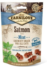 Carnilove Cat Crunchy Snack Fresh Łosoś z Miętą