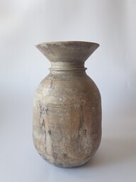 Pakamera Wazon drewniany vintage 26/16 cm nr.01