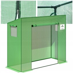 Mini Szklarnia Balkonowa Ogrodowa 200x77 cm Taras Warzywna