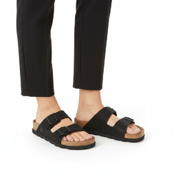 Rieker Klapki damskie, profilowana wkładka anatomiczny kształt regulowane