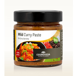 Łagodna Pasta Curry BIO 175g Cosmoveda Paste