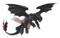 Dreamworks Dragons: Szczerbatek I Wybuch Plazmy