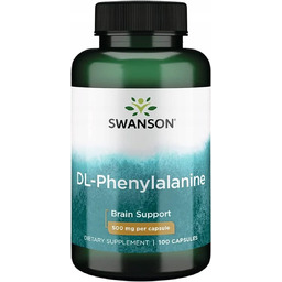 Swanson - DL-Fenyloalanina, 500mg, 100 kapsułek
