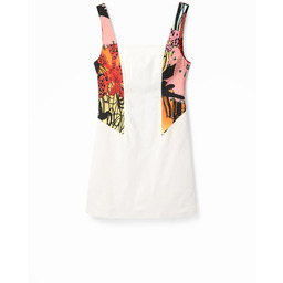 Sukienka mini z motywem orchidei M. Christian Lacroix