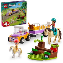 LEGO 42634 Friends, Przyczepka dla koni i kucyka