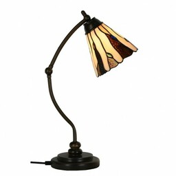 Lampa Stołowa Tiffany Witrażowa 3N Clayre & Eef