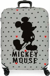 Pokrowiec na walizkę, szary, 0cm, Mickey Medium Case