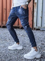Spodnie męskie niebieskie Dstreet UX3286-L