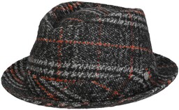Kapelusz Wełniany Merteo Trilby by Lierys, antracytowy, cm