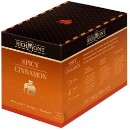 Herbata owocowo-ziołowa Richmont Spicy Cinnamon 40x6g