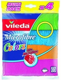 Vileda Ściereczka Microfibre Colors 4 Szt