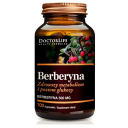 Doctor Life Berberyna 500 mg, 100 kaps.