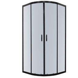 Kabina Prysznicowa 90x90x190 Bez Brodzika Grafitowe Szkło