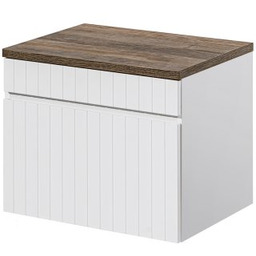 COMAD Szafka podumywalkowa ICONIC WHITE z blatem SANTA