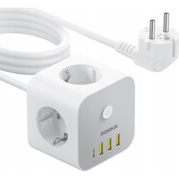 Kostka listwa zasilająca Baseus PowerCombo 7 w 1,