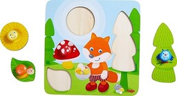 HABA 305204  puzzle z motywem lis, 4-częściowe