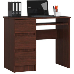 Elior Biurko z szufladami do gabinetu wenge -
